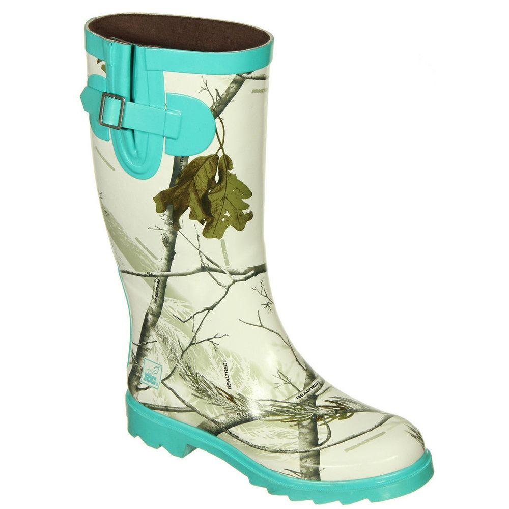 realtree womens rain boots