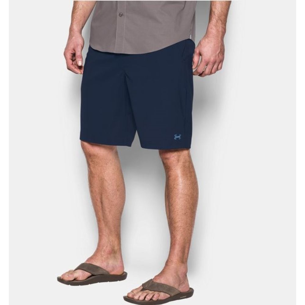 under armour flat front shorts