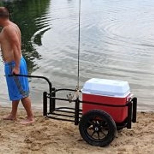 fishing bike trailer