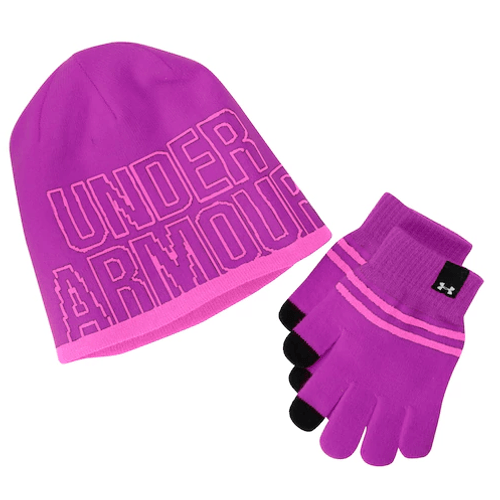 under armour hat and glove set